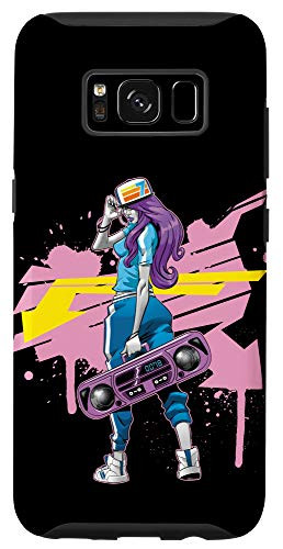 Galaxy S8 Hip Hop Boombox Girl Case