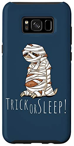 Galaxy S8 Trick Or Sleep Funny Lazy Kawaii Sloth Halloween Pun Case