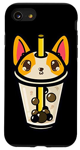 iPhone SE 2020  7  8 Chihuahua Bubble Tea Cup Kawaii Boba Graphic Case