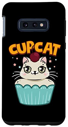 Galaxy S10e Kids Cartoon Kawaii Manga Anime Cat Cupcake Kitty Cupcat Case