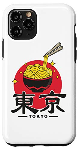 iPhone 11 Pro Japanese writing Love Ramen Kawaii design Tokyo Case