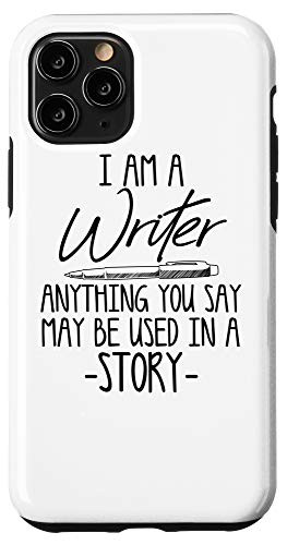 iPhone 11 Pro Funny Writing Gift For Women  Cute Playwrights Writer Men Case