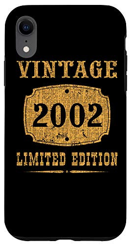 iPhone XR 2002 17 Years Old 17th B-Day Vintage Birthday Gift Grandson Case