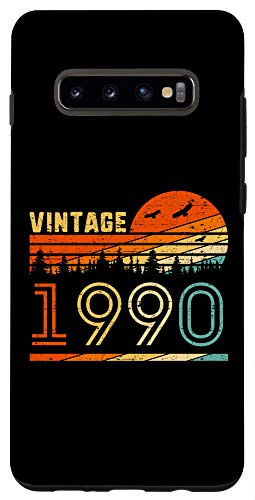 Galaxy S10 Vintage 1990 Retro 30th Birthday Gift Fun B-day 30 Years Old Case