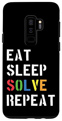 Galaxy S9 Eat Sleep Solve Repeat Case