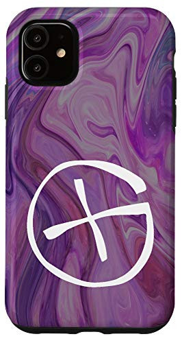 iPhone 11 Geocaching Phone Case - Geocache Container Purple Case