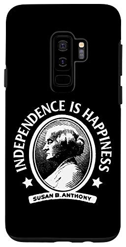 Galaxy S9 Susan B Anthony Feminist Gift for Political Activist Phone Case