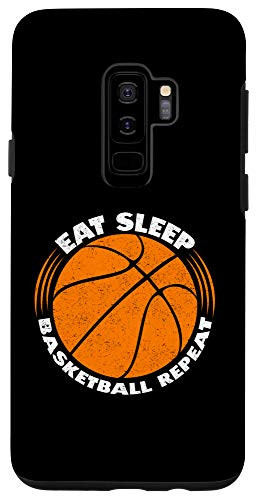 Galaxy S9 Eat Sleep Basketball Repeat Funny Sports Player Fans Gift Case