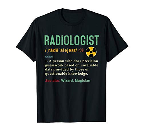 Radiology CT tech - Rad Technologist retro definition T-Shirt