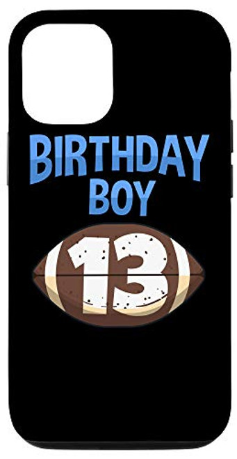 iPhone 1212 Pro 13th Birthday Boy Football Ball 13 Years Old Kids Gift Ideas Case