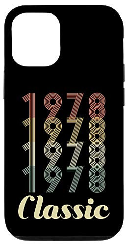 iPhone 1212 Pro 40th Birthday Gift Classic Born In 1978 40 Year Old Case