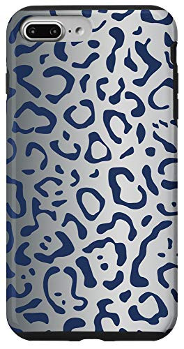 iPhone 7 Plus8 Plus Animal Print - Steel Gradient Leopard Case