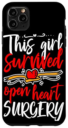 iPhone 11 Pro Max Open Heart Surgery Survivor Women Bypass Gift Attack Case