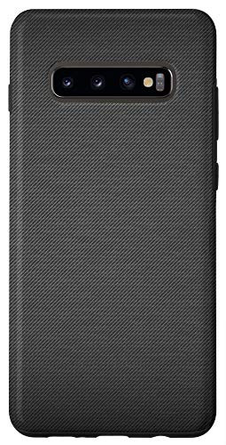 Galaxy S10 Gray Black Metal Pattern Scratches Retro Vintage Classic Case