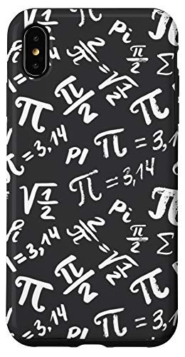 iPhone XS Max Pi pattern  Math Infinity Irrational Number Pi day Case