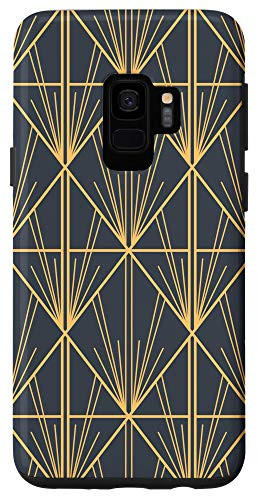 Galaxy S9 Classic Art Deco Vintage Hollywood Starburst Phone Case