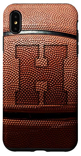 iPhone XS Max Basketball Phone Case with letter H Basketball Player Gift Case
