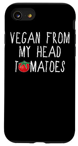 iPhone SE 2020  7  8 Vegan From My Head Tomatoes Distressed Case