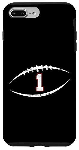 iPhone 7 Plus8 Plus 1 Number Vintage Football Player 1 Lucky Number Birthday Case