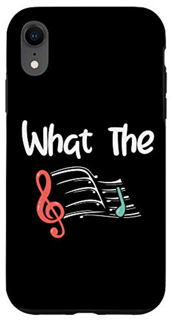 iPhone XR What The F Music Funny Musical Note Key - Humor Gift Case iPhone XR What The F Music Funny Musical Note Key - Humor Gift Case