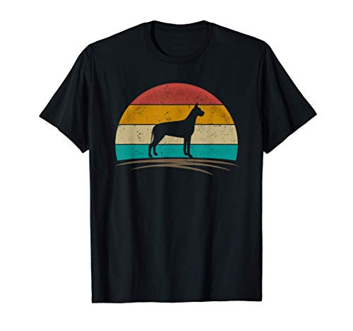 Great Dane Dog Retro Vintage 70s Silhouette Breed Gift T-Shirt Great Dane Dog Retro Vintage 70s Silhouette Breed Gift T-Shirt