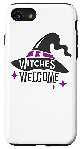 iPhone SE 2020  7  8 Witches Welcome - Funny Halloween Case