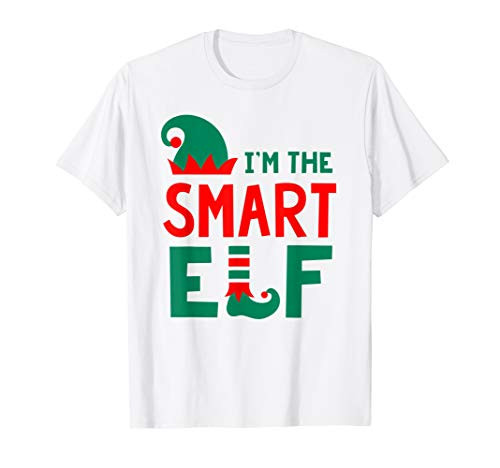 Smart Elf Family Shirt Matching Christmas Pajamas Group T-Shirt