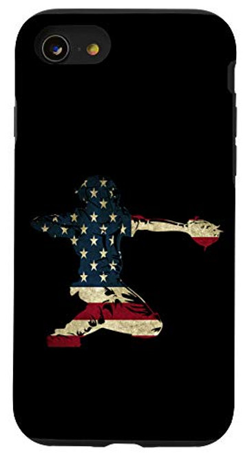 iPhone SE 2020 7 8 Baseball Catchers Gear USA American Flag Baseballin Sports Case iPhone SE 2020 7 8 Baseball Catchers Gear USA American Flag Baseballin Sports Case