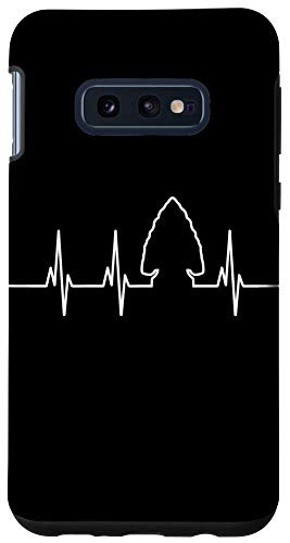 Galaxy S10e Arrowhead Hunting Heartbeat Hunting Arrowheads Phone Cover Case