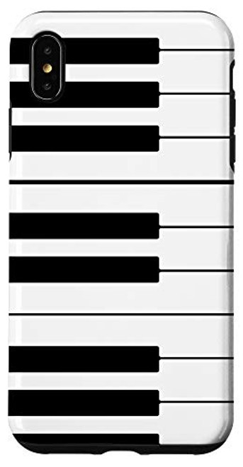iPhone XS Max Piano Keys Keyboard Instrument Music Lover Band Musician Case