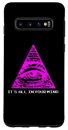 Galaxy S10 Vaporwave its all in your mind - Aesthetic Case