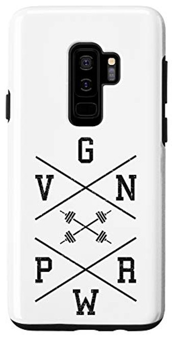 Galaxy S9 VGN PWR - Gym Workout Weight Lifting Case