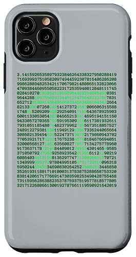 iPhone 11 Pro Max Math Pi Symbol and Digits - Irrational number Case