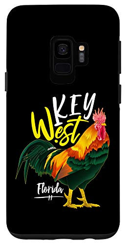 Galaxy S9 Key West Florida Keys Rooster Vacation Cruise Souvenir Gift Case