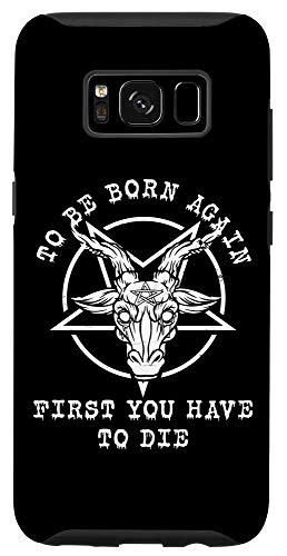 Galaxy S8 Sigil of Baphomet Goat Head Satanic Pentagram Case