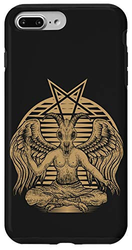 iPhone 7 Plus8 Plus Pentagram Goat Head Baphomet Satanic Witchcraft Design Case Case