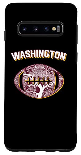 Galaxy S10 Washington Football City Home Map Case