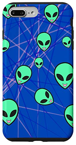 iPhone 7 Plus8 Plus Classic 90s School Photo Funny Alien UFO Case