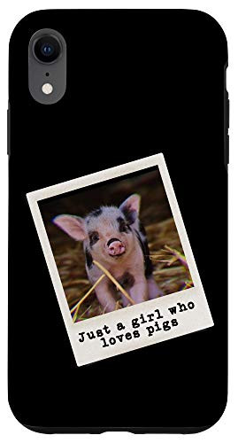 iPhone XR Pig Lover Photo Design Case