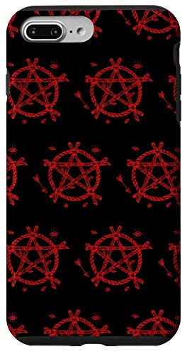 iPhone 7 Plus8 Plus Pentagram Goat Head Baphomet Satanic Witchcraft Design Case