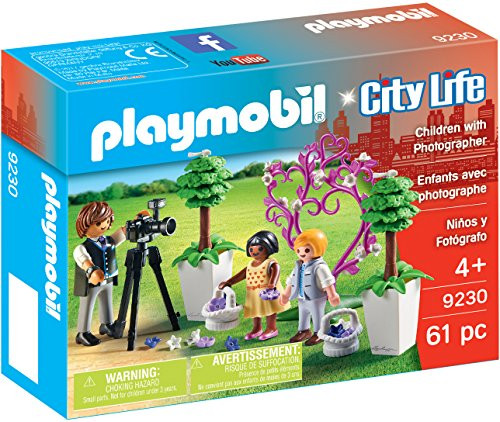 PLAYMOBIL® Children with Photographer Building Figure