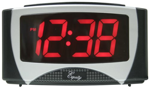 Equity by La Crosse 30029 Alarm Clock with 1.2-Inch LED Display