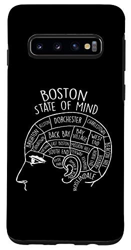 Galaxy S10 Boston State Of Mind with Neighborhoods Design Case