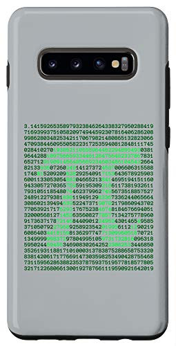 Galaxy S10 Math Pi Symbol and Digits - Irrational number Case