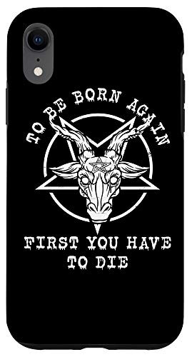 iPhone XR Sigil of Baphomet Goat Head Satanic Pentagram Case