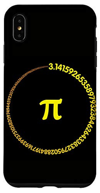 iPhone XS Max Pi 3_14  Math Infinity Irrational Number Pi day Case