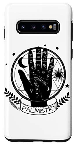 Galaxy S10 Palmistry Palm Reading Hand Fortune Teller Heart Line Head Case