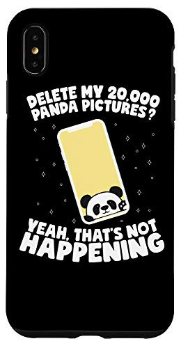 iPhone XS Max Delete My Panda Pictures? Not Happening Case