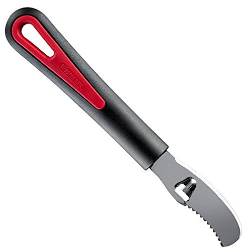 Westmark 29342270 Orange Peeler"Gallant", Black/Silver/Red
