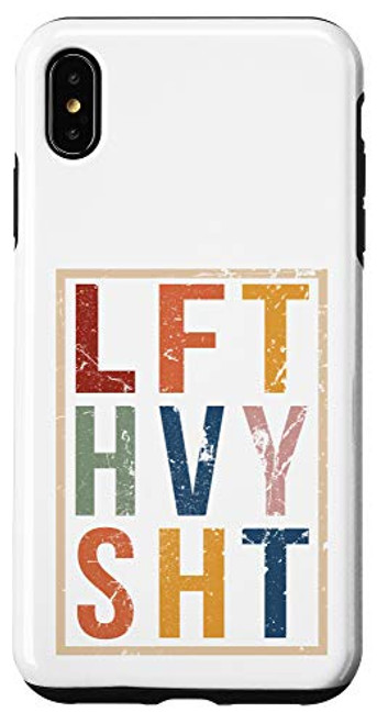 iPhone XS Max Vintage Lift Heavy Shit Weightlifting Workout Fitness Gym Case iPhone XS Max Vintage Lift Heavy Shit Weightlifting Workout Fitness Gym Case
